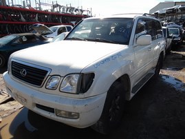 2000 LEXUS LX470 WHITE 4.7 AT 4WD Z21342